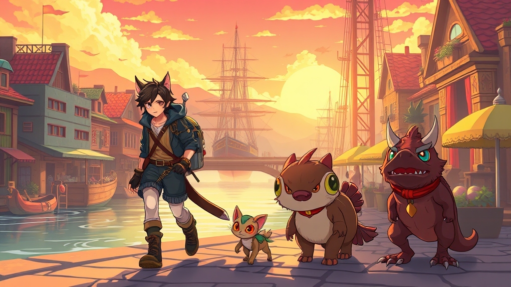 魔獣使い実装でリムサに見知らぬモンスターが集まる日——連れ歩く場所をもう妄想している件