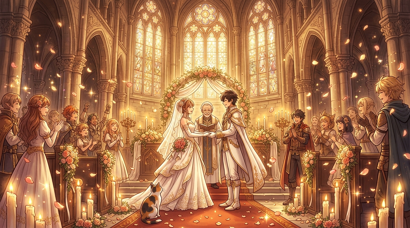 FF14のゲーム内結婚式「エターナルバンド」がガチで本格的すぎる