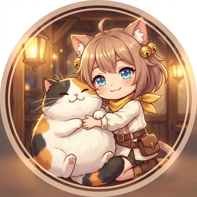 クロ猫亭マスコット